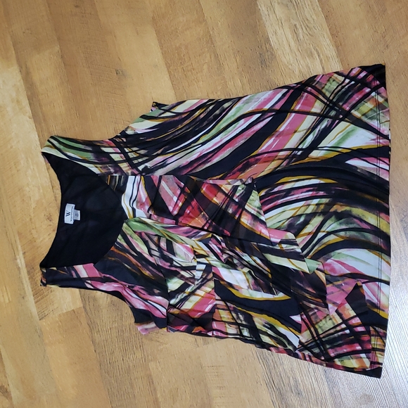 Worthington - Colorful Ruffle Tank - (Ladies Medium) - Picture 3 of 13
